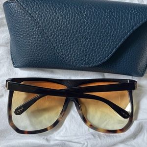 Loewe shield oversized sunglasses